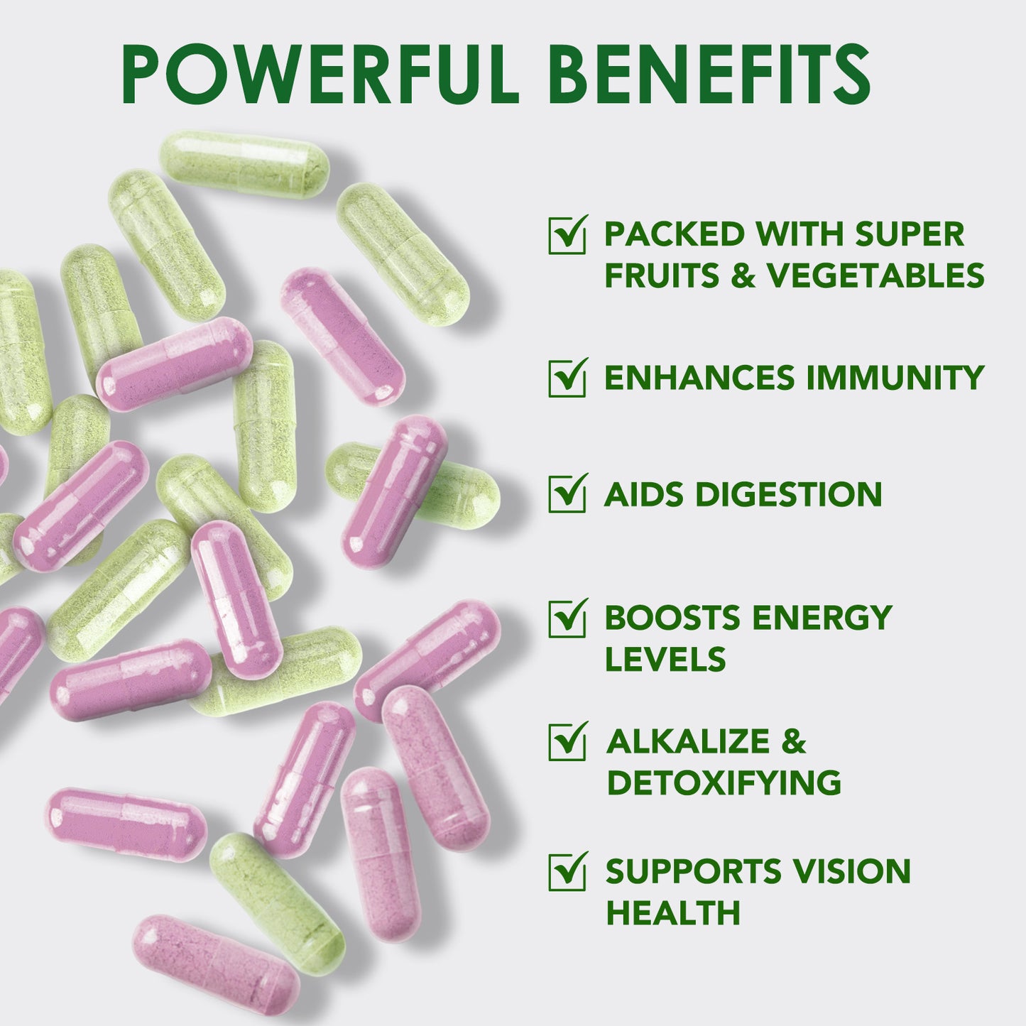 Arktura WHOLE VEGGIES SUPPLEMENT Made From Whole Vegetables