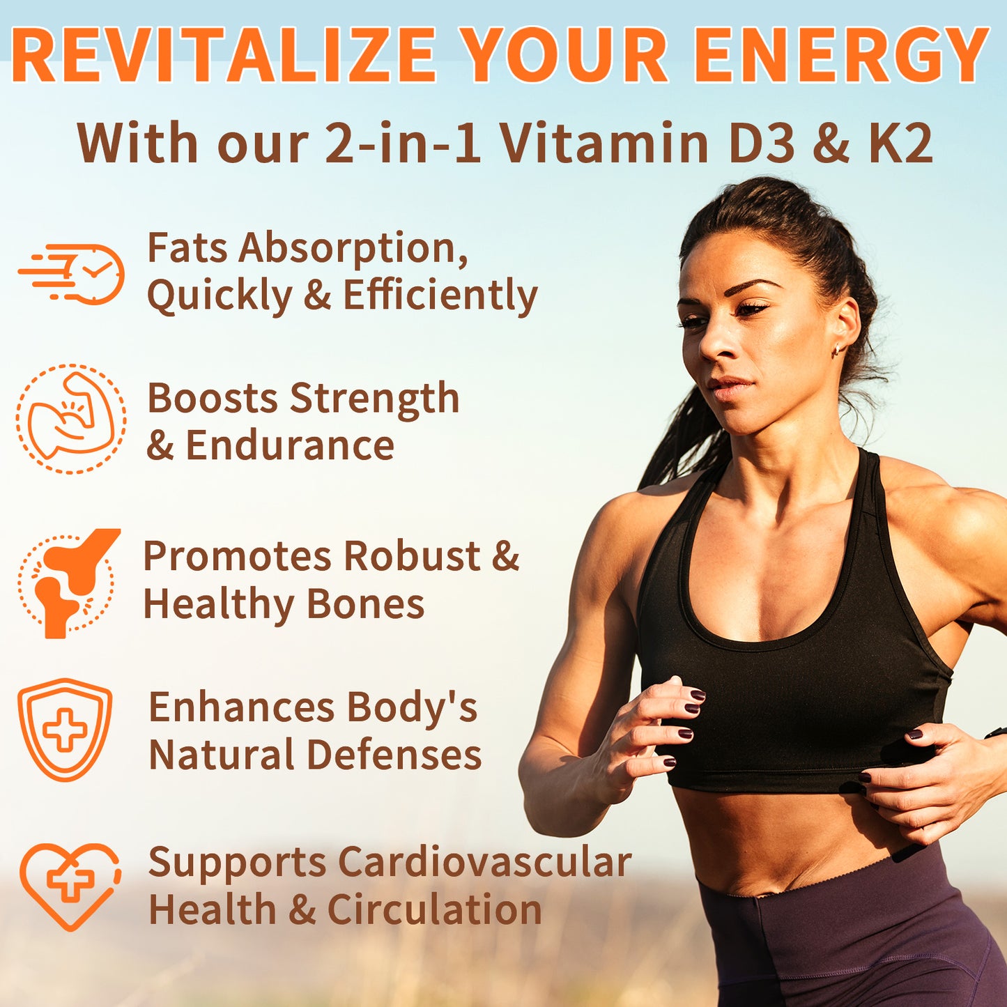 LPBGZULG Premium Vitamin d3 & k2 with coconut oil