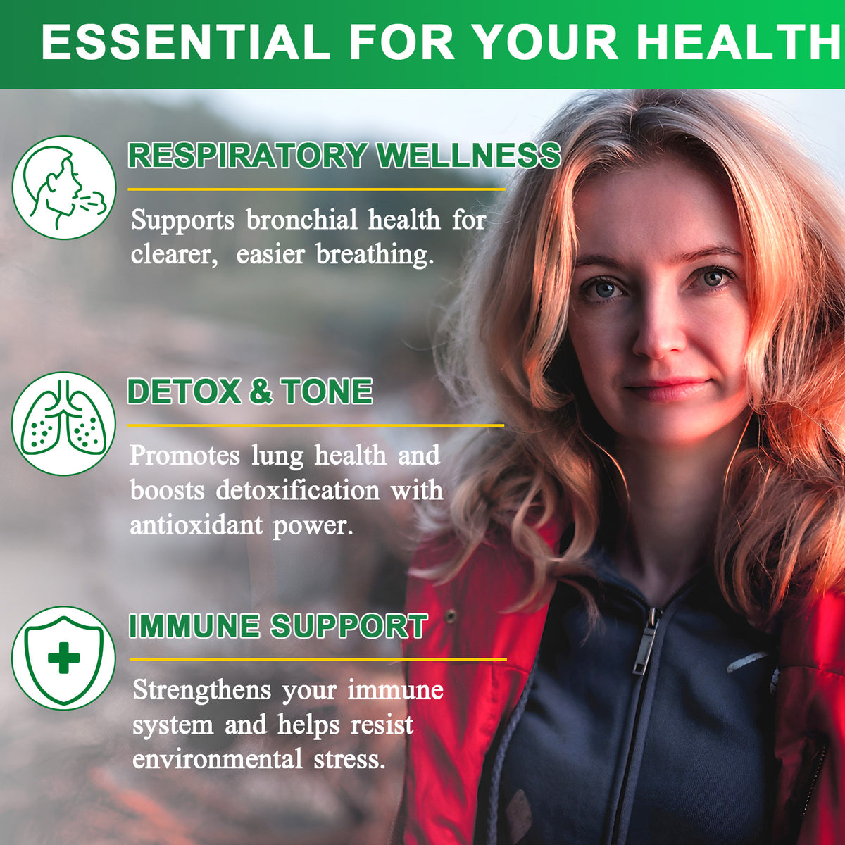 GEEPBEMK Mullein Leaf Extract For Stronger Lungs
