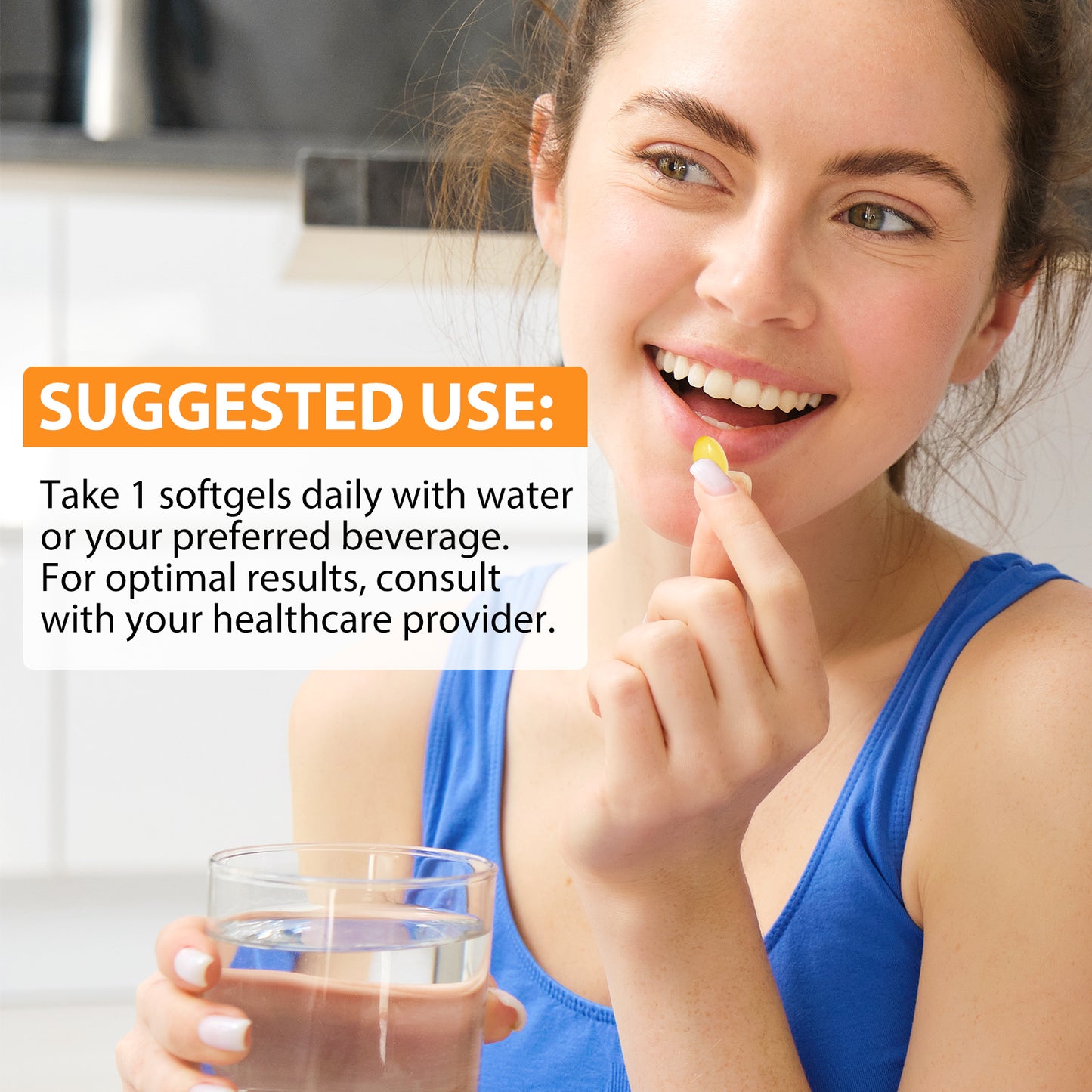 QJCWXIAOX Premium Vitamin d3 & k2 10,000 lU + 200 mcg with coconut oil