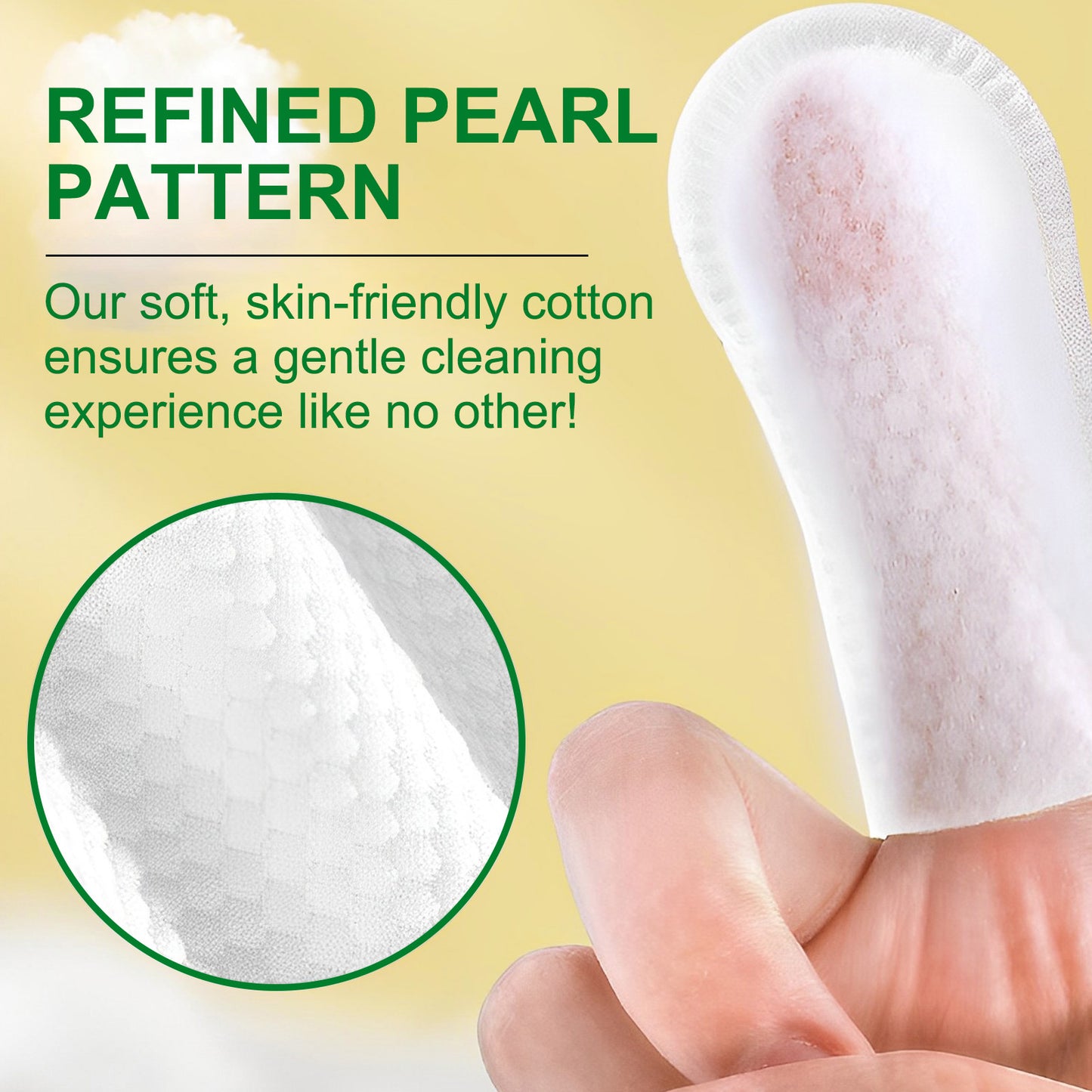 Daiasns PET EAR RELIEF FINGER WIPES FOR DOGS & CATS