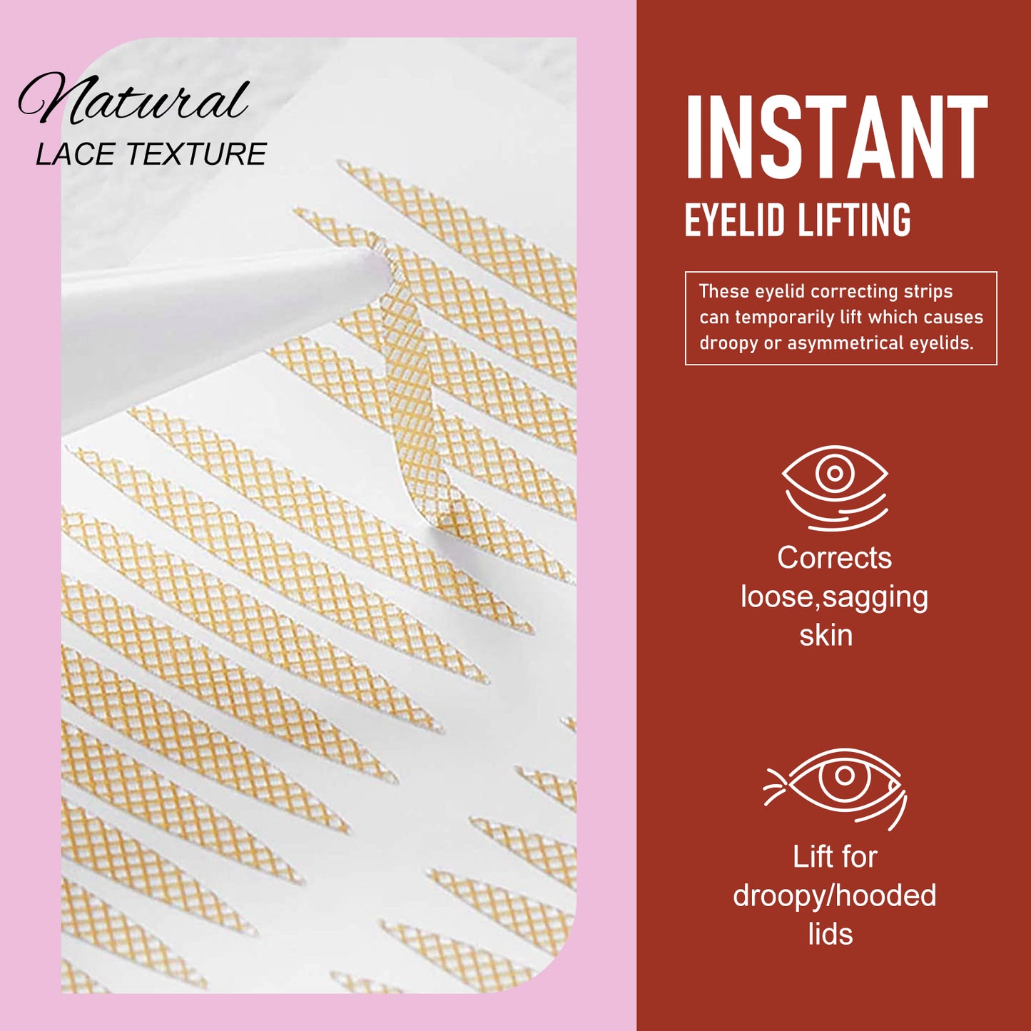 Double Eyelid Styling, Invisible Glue