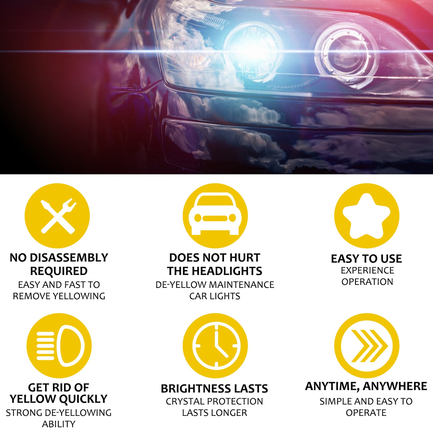 PEESNB INNOVATIVE HEADLIGHT REPAIR POLISH