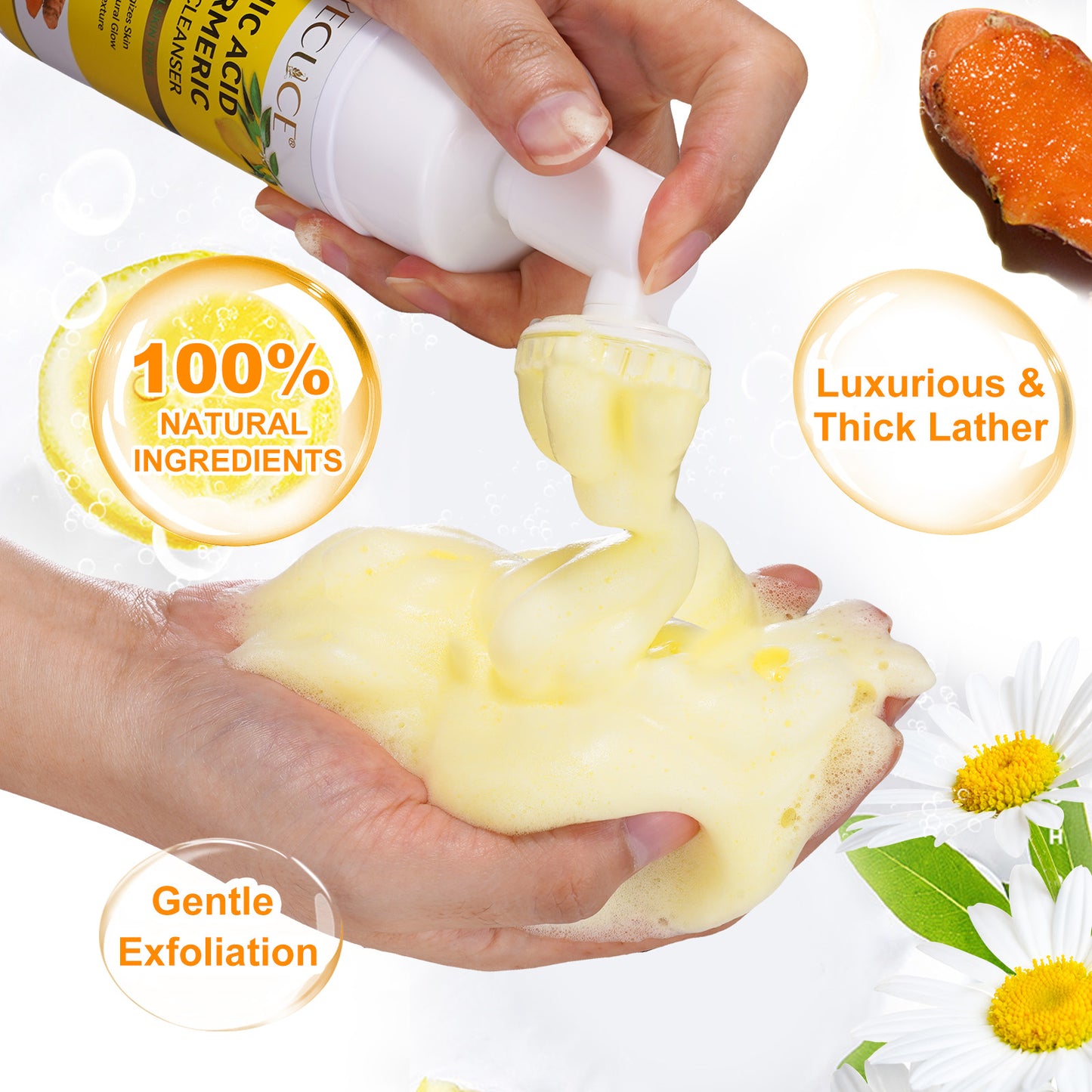 IFUDOIT KOJIC ACID & TURMERIC MOUSSE CLEANSER