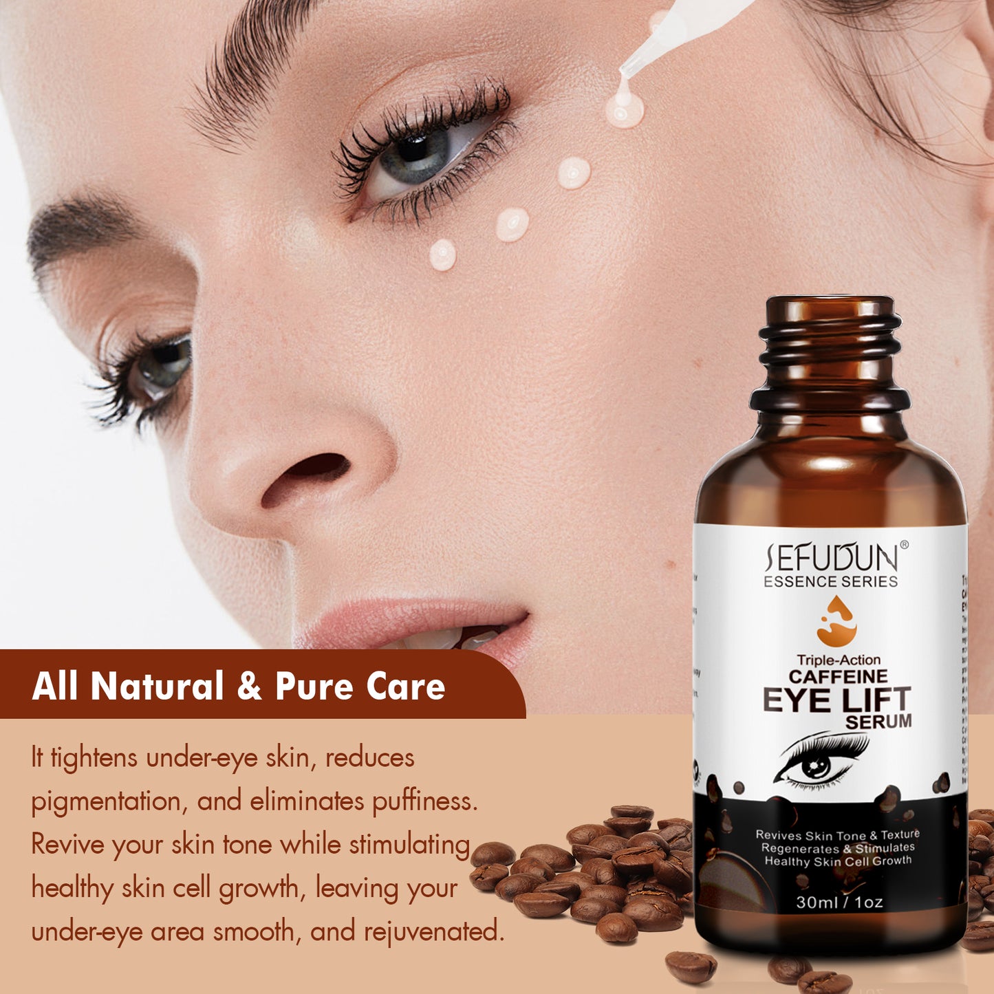 sefudun Triple-Action CAFFEINEEYE LIFT SERUM