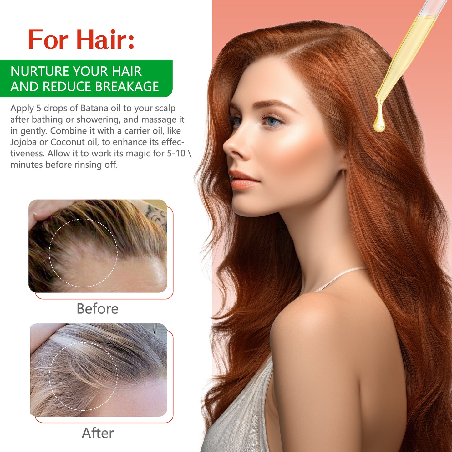 MURARA The Miracle Oil Batana Oil Advanced Essential Oil foR Hair Growth & Skin Care