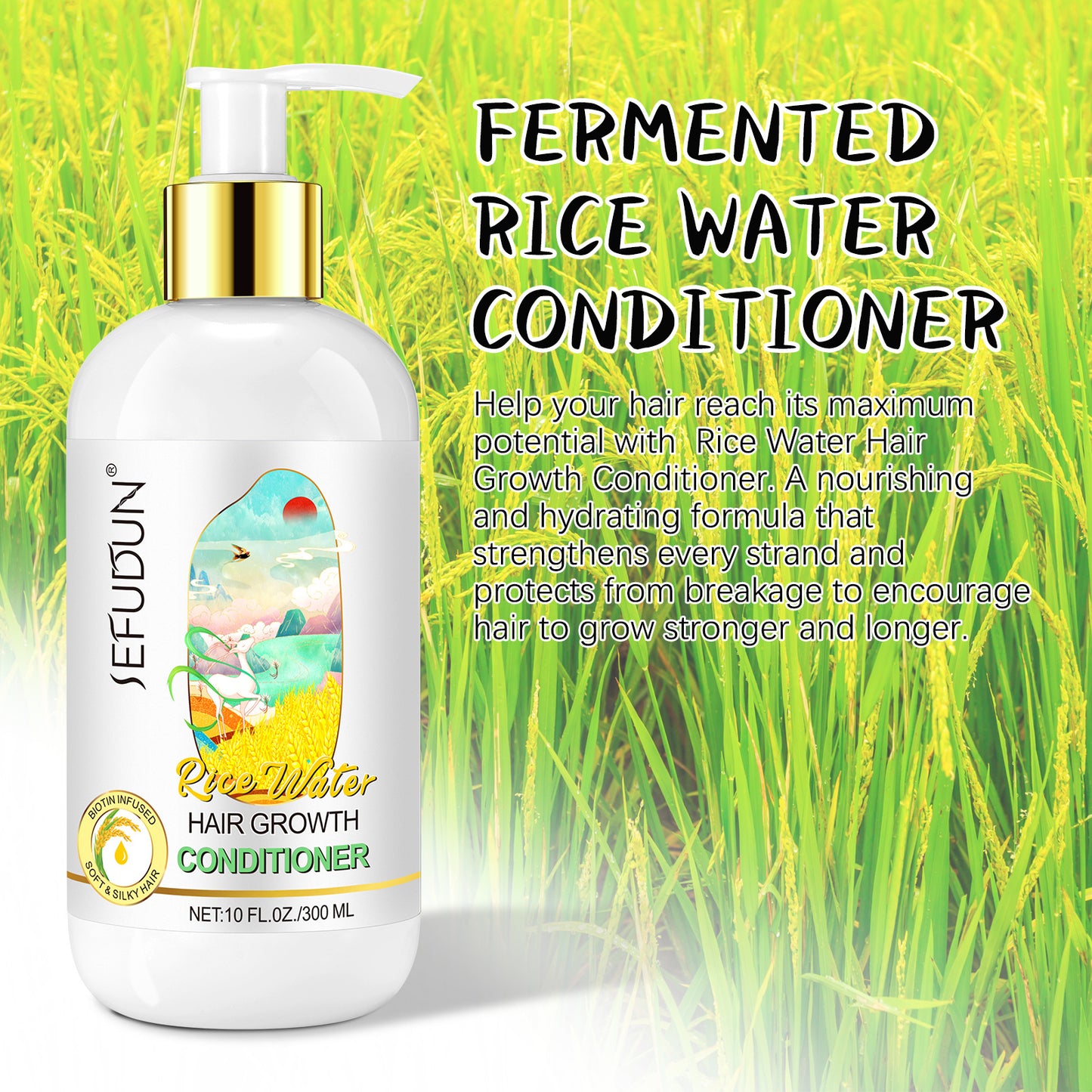 sefudun Rice Water HAIR GROWTH CONDITIONER