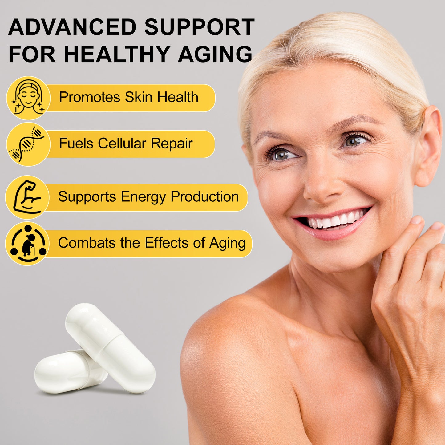 TKTALKERCare NADNicotinamide Riboside 910MG 12O CAPSULESDietary Supplement +Resveratrol