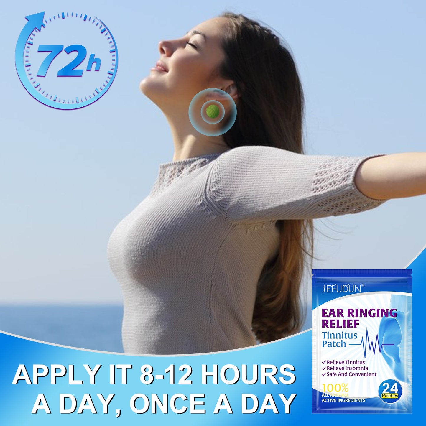 Sefudun Tinnitus Relief Treatment Patches