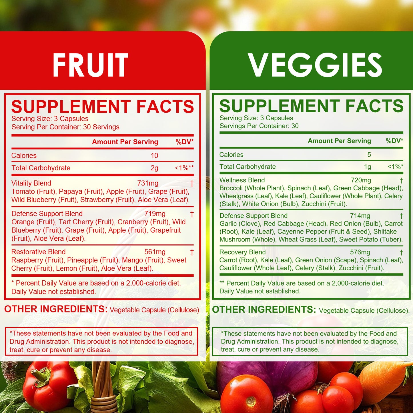 Itawel WHOLE FRUIT SUPPLEMENT Made From Whole Fruits