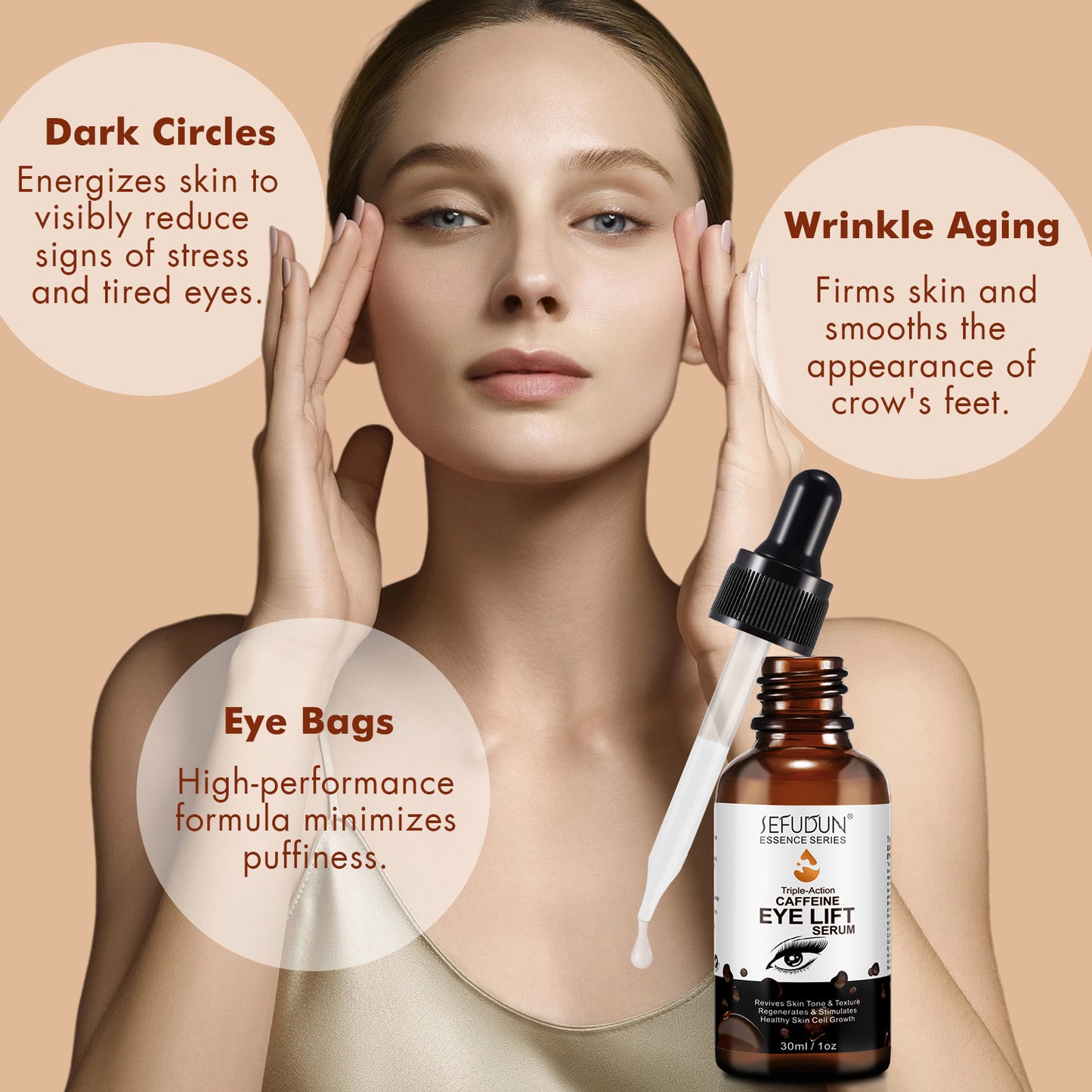 sefudun Triple-Action CAFFEINEEYE LIFT SERUM
