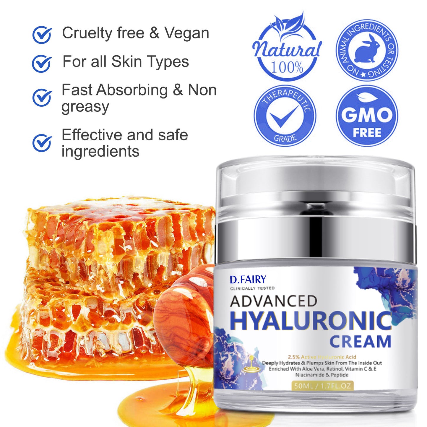 D.FAIRY ADVANCED HYALURONICE CREAM