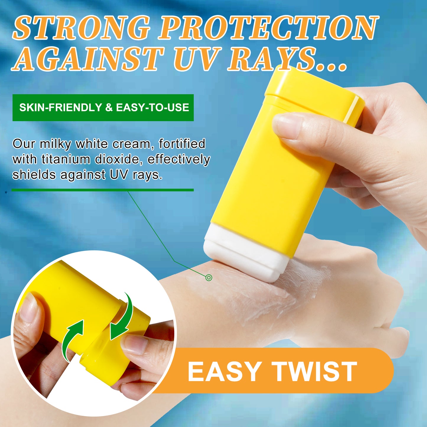 D.FAIRY DOUBLE SHIELD SUN STICK