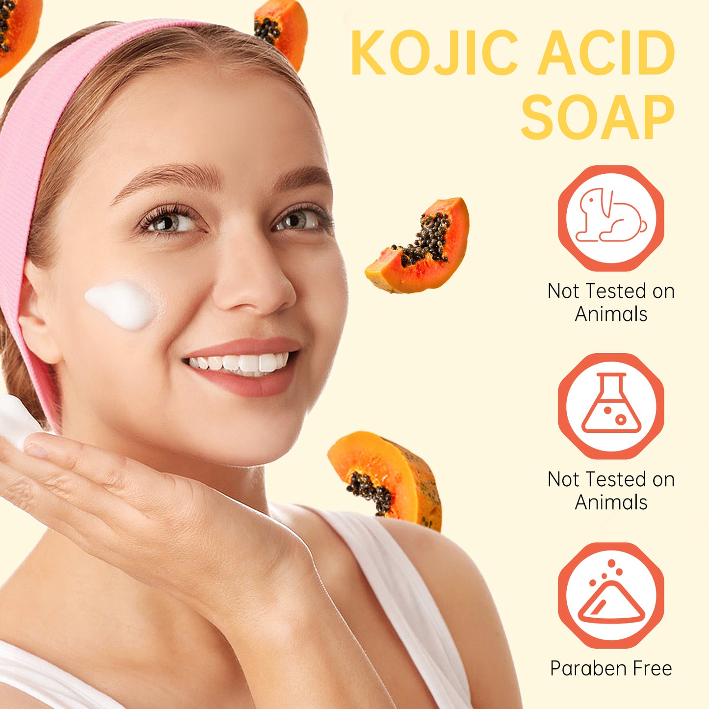 Lemon Turmeric & Kojic Acid Soap