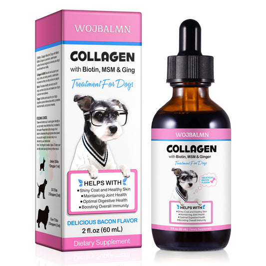 WOJBALMN COLLAGEN with Biotin,MSM & Ging,Treament For Dogs