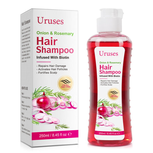 Uruses Onion & RosemaryHairShampoo Infused With Biotin