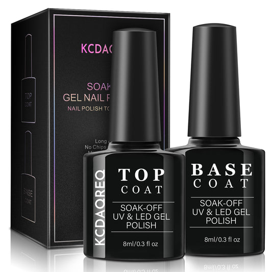 KCDAQREQ TOP COAT SOAK-OFF UV & LED GEL POLISH