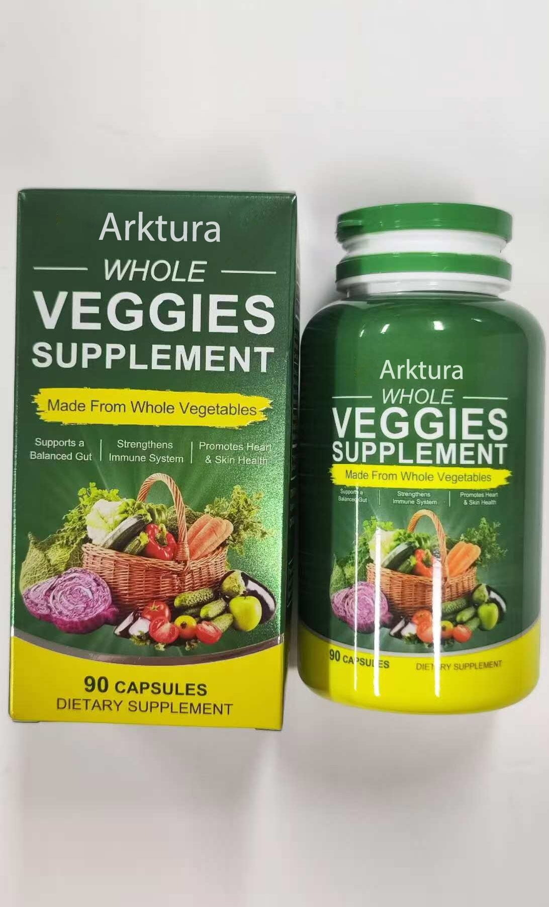 Arktura WHOLE VEGGIES SUPPLEMENT Made From Whole Vegetables