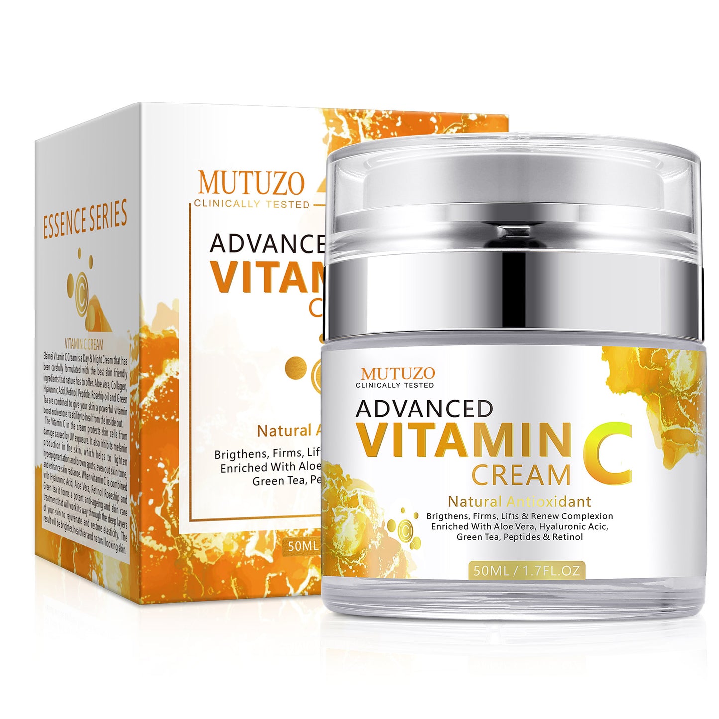 MUTUZO ADVANCED VITAMIN C CREAM Natural Antioxidant