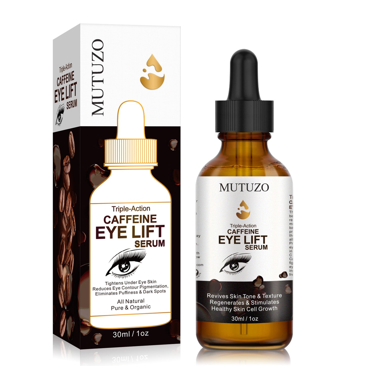 MUTUZO Triple-Action CAFFEINEEYE LIFT SERUM
