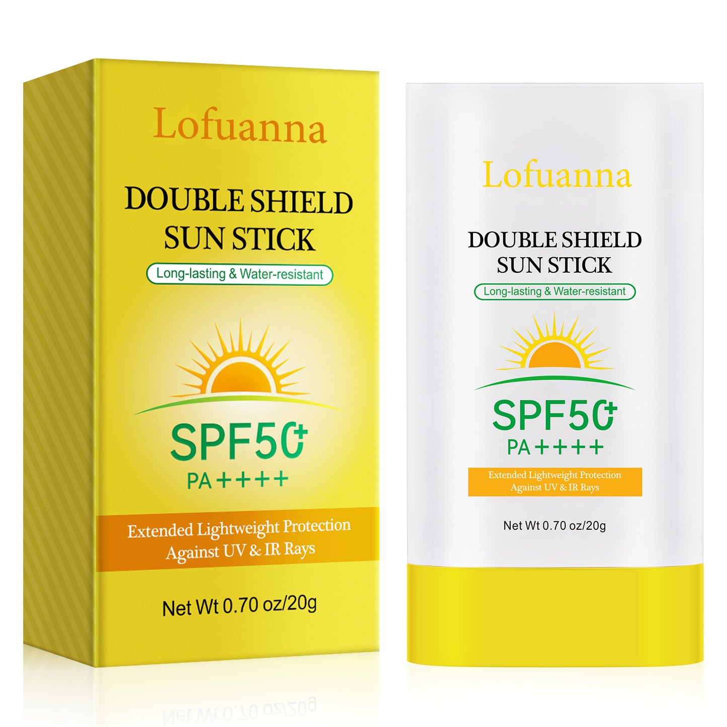 Lofuanna DOUBLE SHIELD SUN STICK Long-lasting & Water-resistant