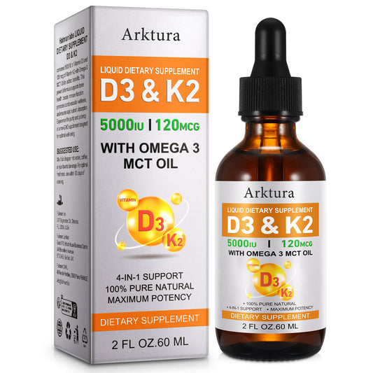 Arktura LIQUID DIETARY SUPPLEMENT D3 & K2