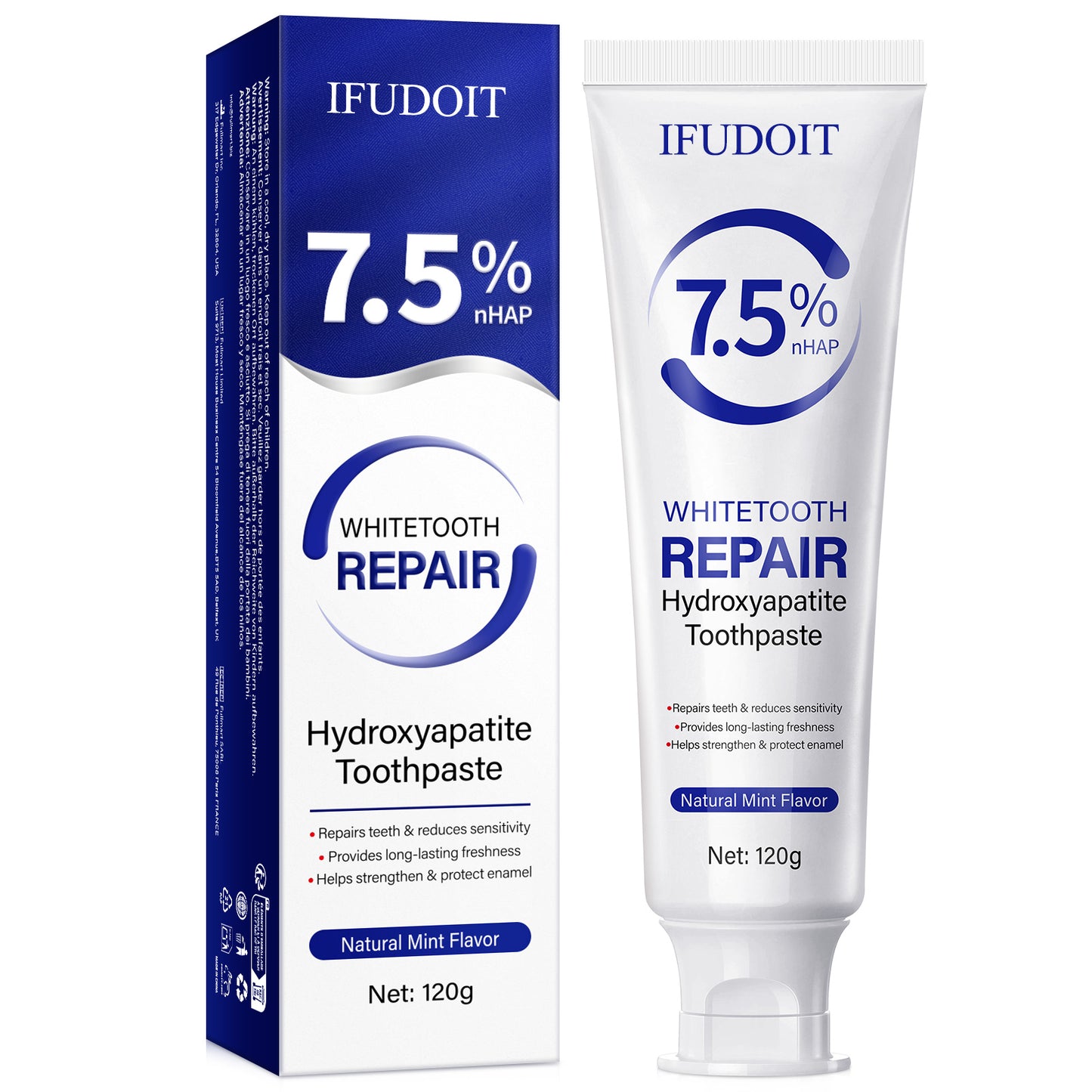 IFUDOIT WHITETOOTH REPAIR Hydroxyapatite Toothpaste