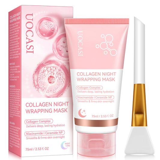 UOCASI COLLAGEN NIGHT WRAPPING MASK