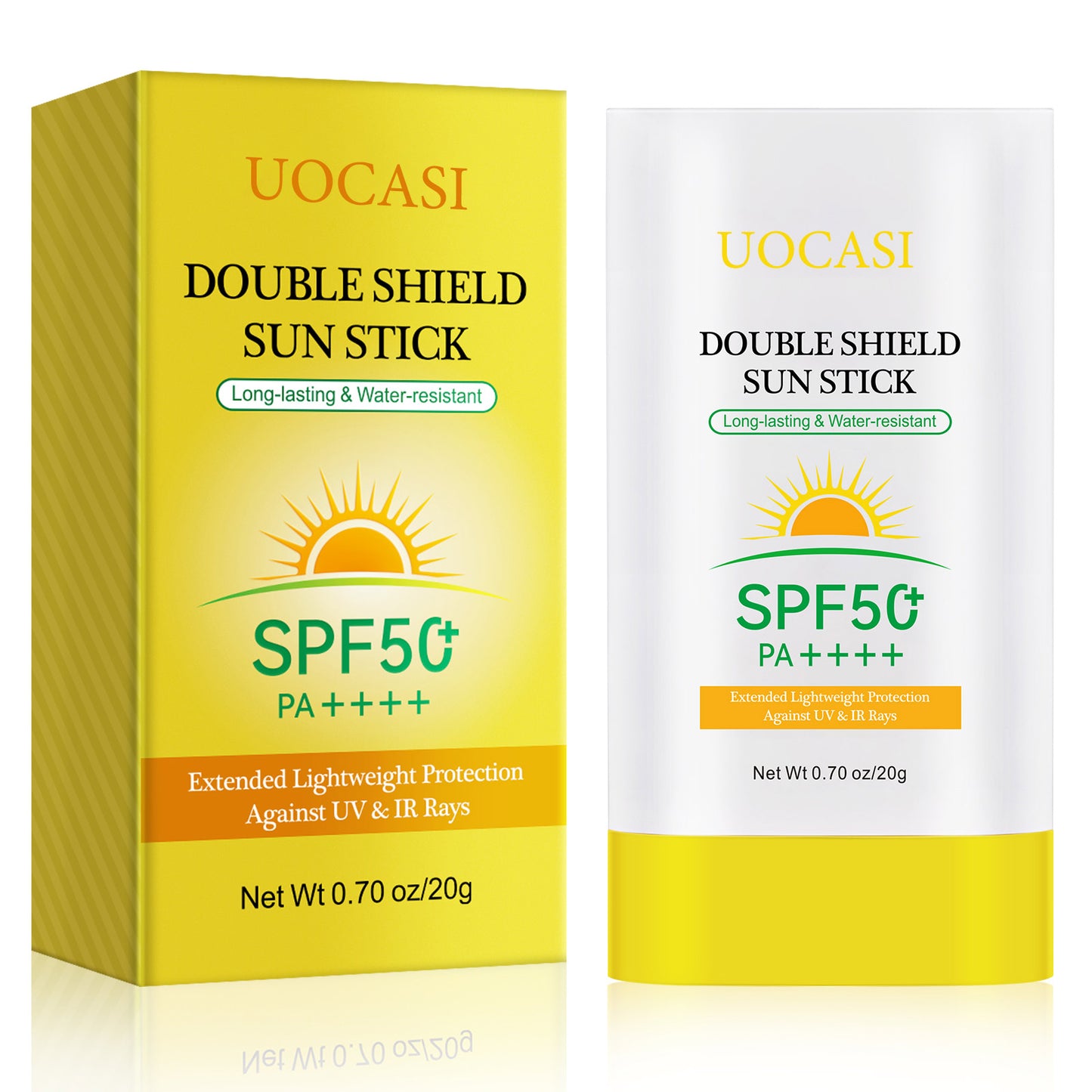 UOCASI DOUBLE SHIELDSUN STICK Long-lasting & Water-resistant