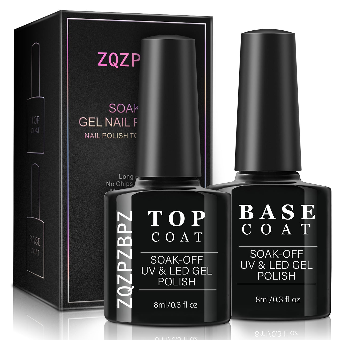 ZQZPZBPZ TOP COAT SOAK-OFF UV & LED GEL POLISH