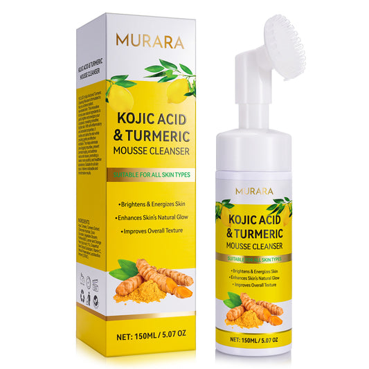 MURARA KOJIC ACID & TURMERIC MOUSSE CLEANSER