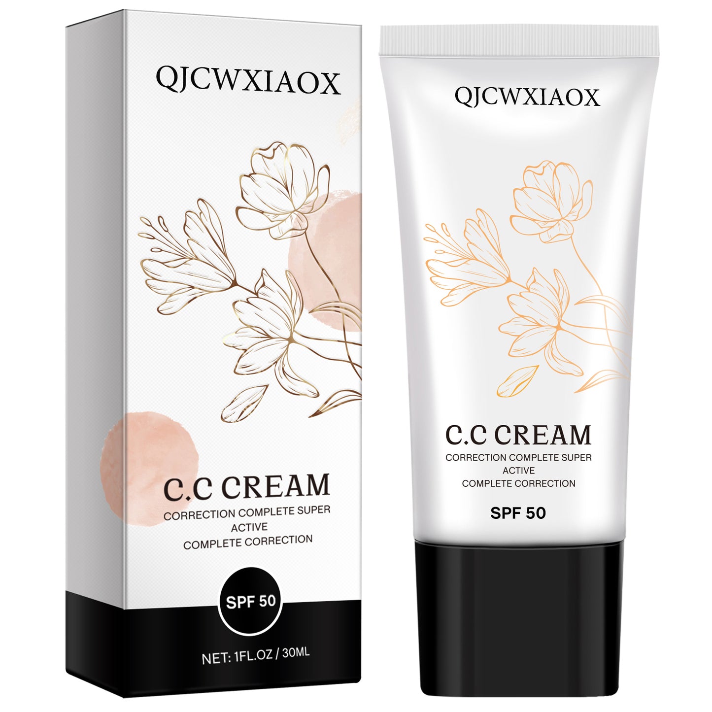 QJCWXIAOX C.C CREAM CORRECTION COMPLETE SUPER ACTIVE COMPLETE CORRECTION