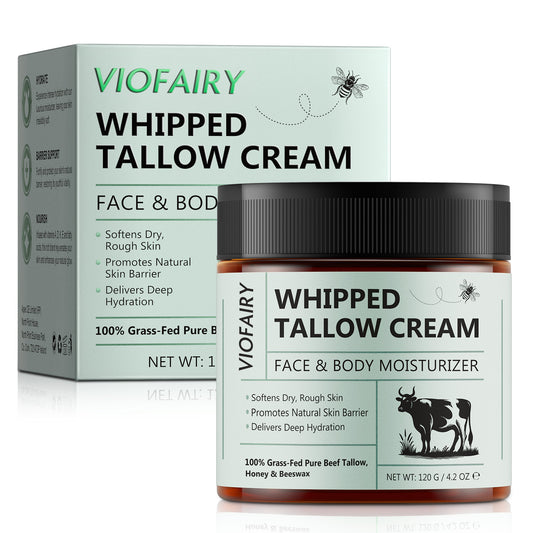 VIOFAIRY WHIPPED TALLOW CREAM，FACE & BODY MOISTURIZER