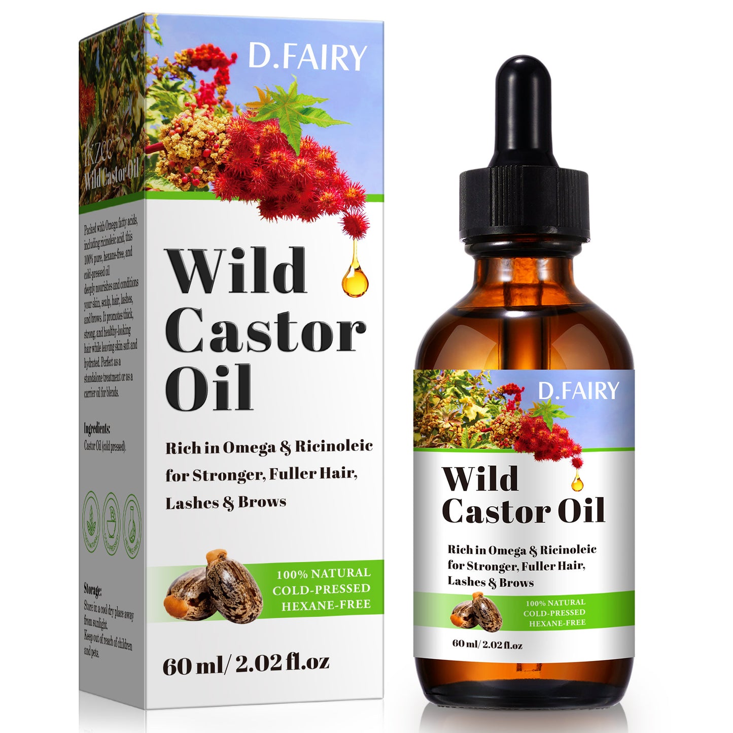 D.FAIRY Wild Castor Oil