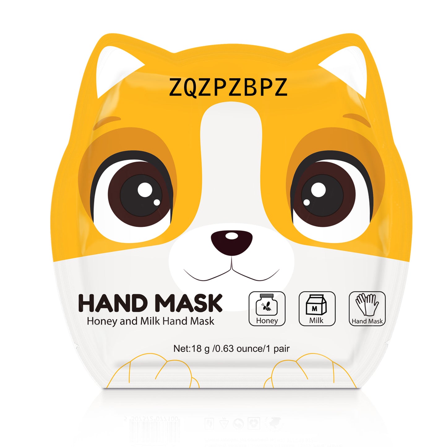 ZQZPZBPZ HAND MASK Honey and Milk Hand Mask