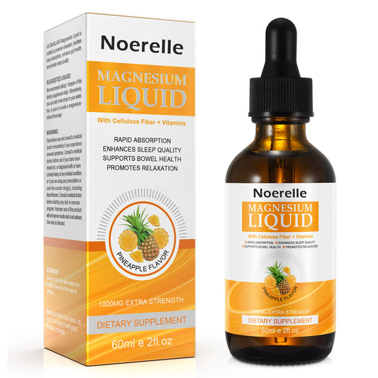 Noerelle MAGNESIUM LIQUID With Cellulose Fiber + Vitamins