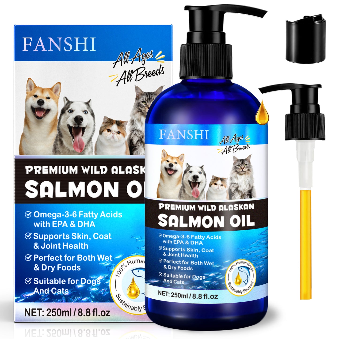 FANSHI PREMIUM WILD ALASKANSALMON OIL