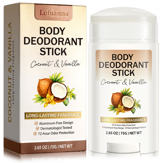 Lofuanna BODY DEODORANT STICK Coconut & Vanilla