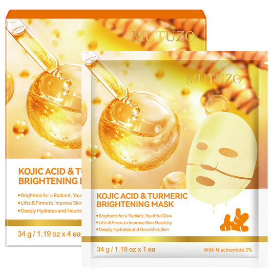 MUTUZO KOJIC ACID & TURMERIC BRIGHTENING MASK