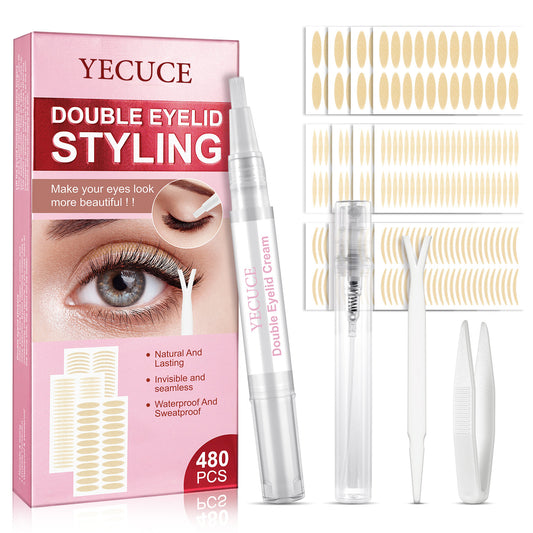 Double Eyelid Styling, Invisible Glue
