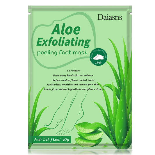 Daiasns Aloe Exfoliating peeling foot mask