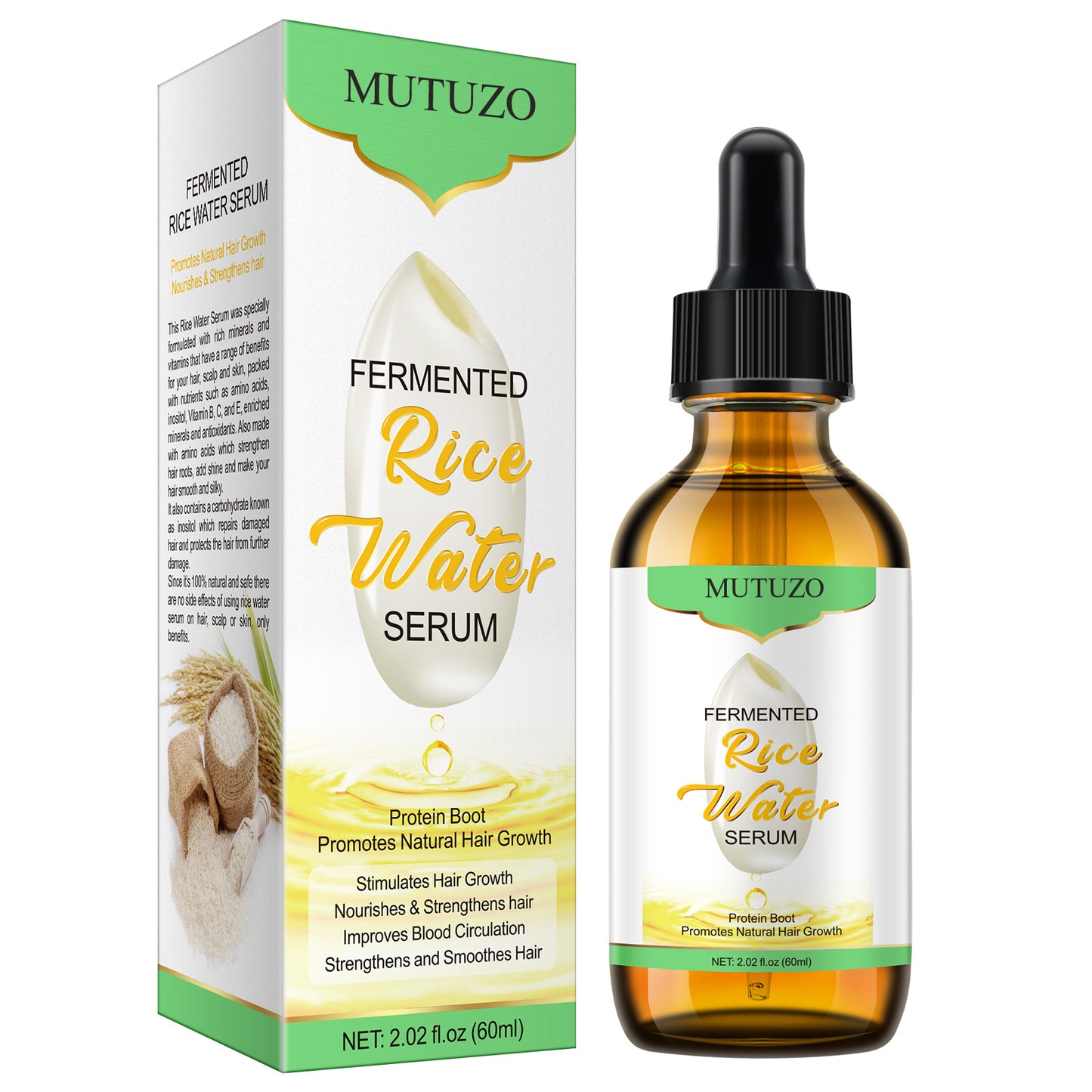 MUTUZO FERMENTED Rice Water SERUM