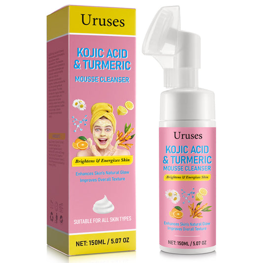 Uruses KOJIC ACID&TURMERICMOUSSE CLEANSER