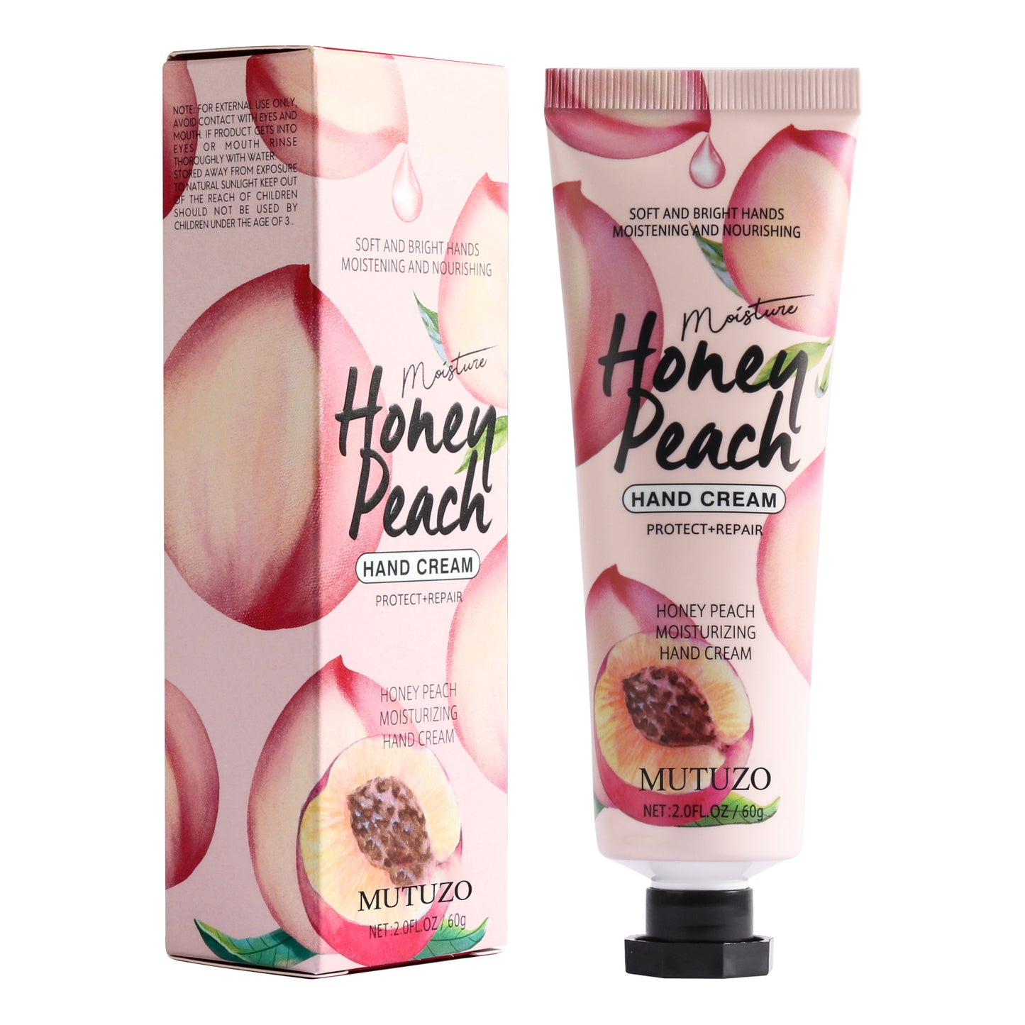 MUTUZO Heney Peach HAND CREAM