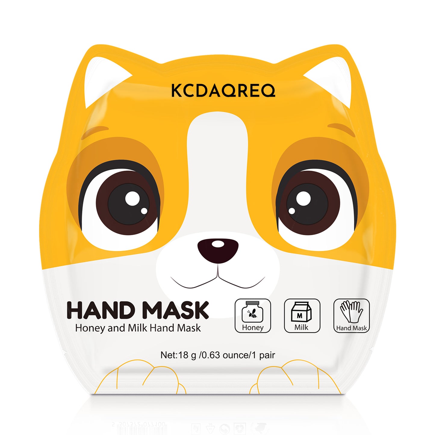 KCDAQREQ HAND MASK Honey and Milk Hand Mask