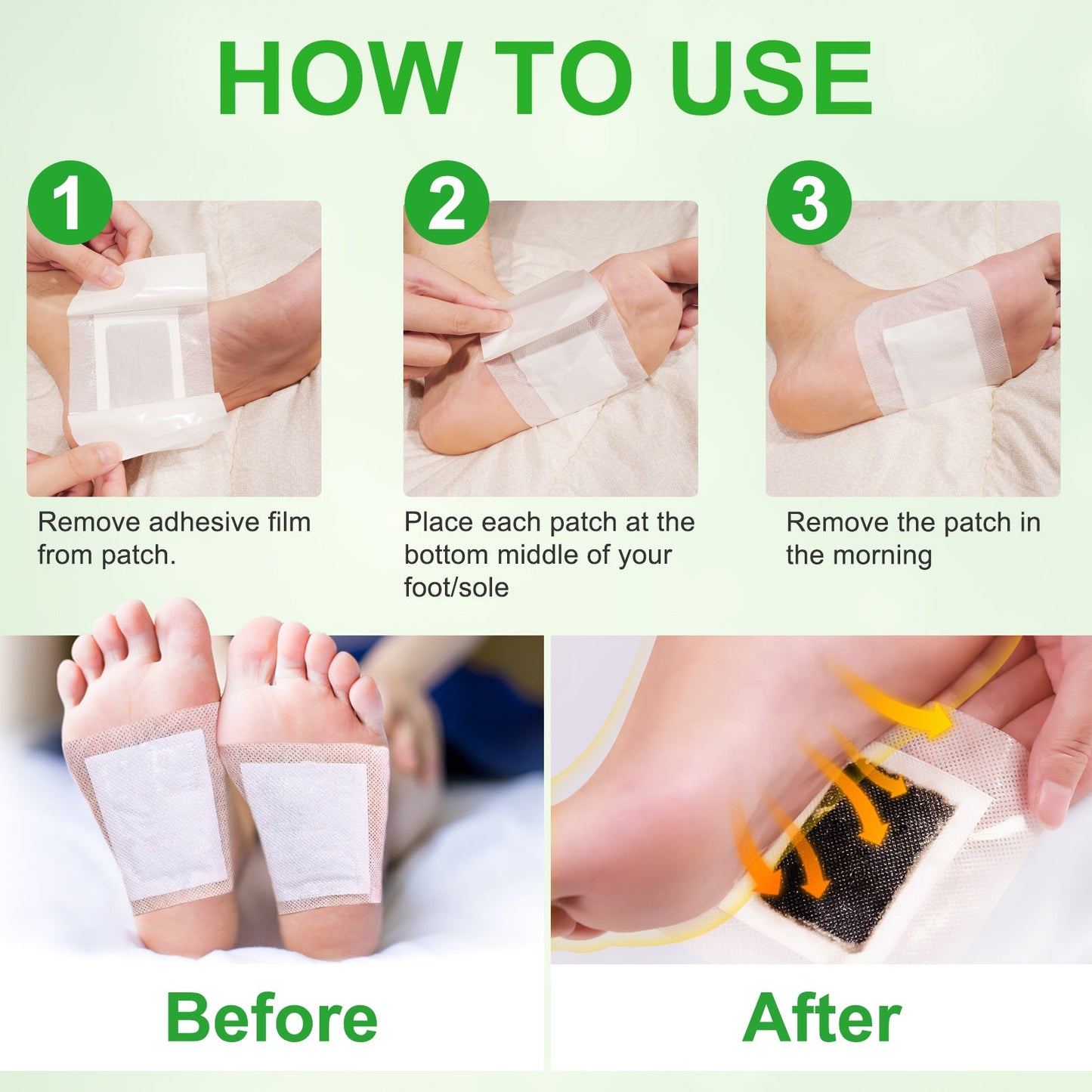 Sefudun 2in1 Deep Cleaning Foot Patch