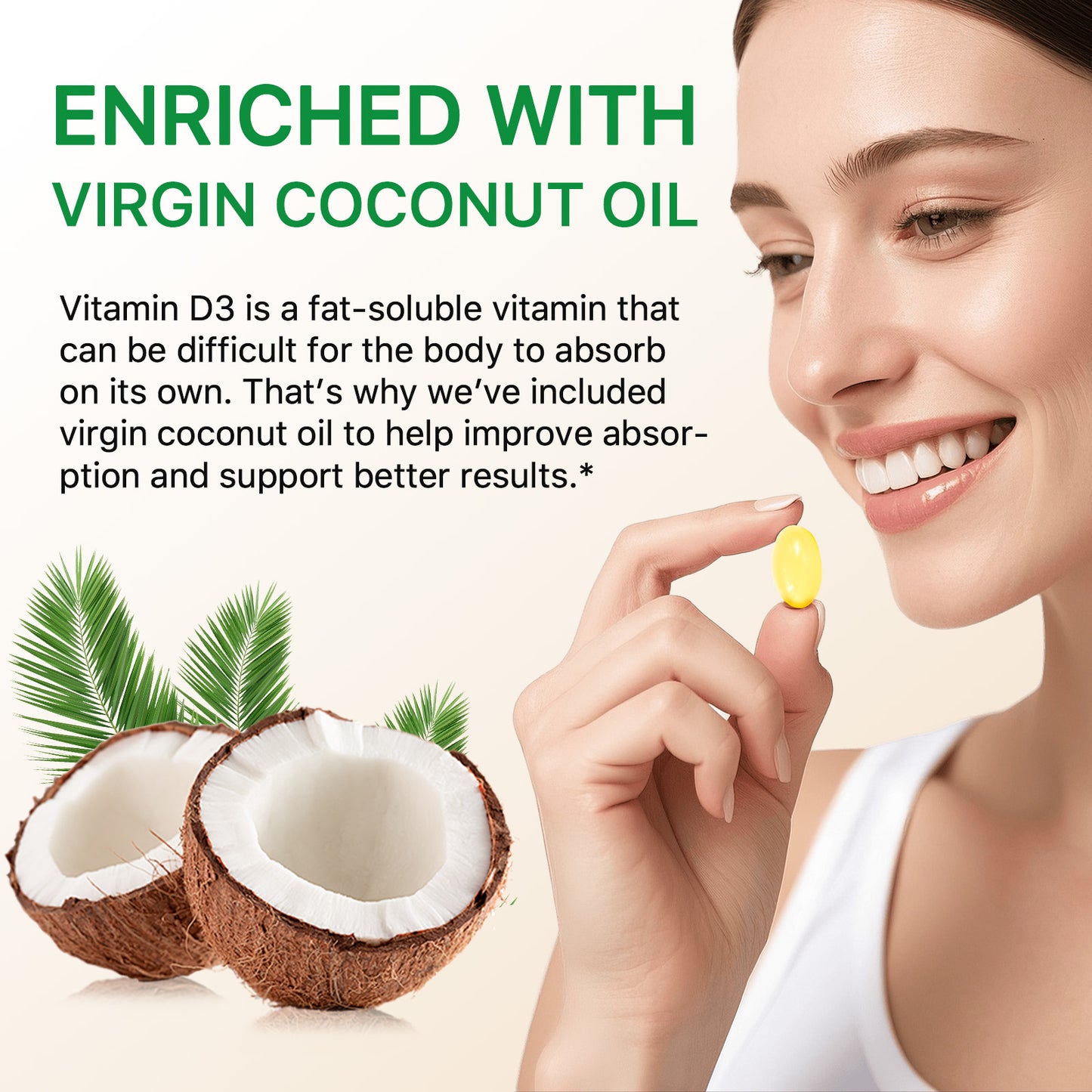 KWPVYPRU VITAMIN D3 & K2 10,000 LU I 200 MCG WITH COCONUT OIL