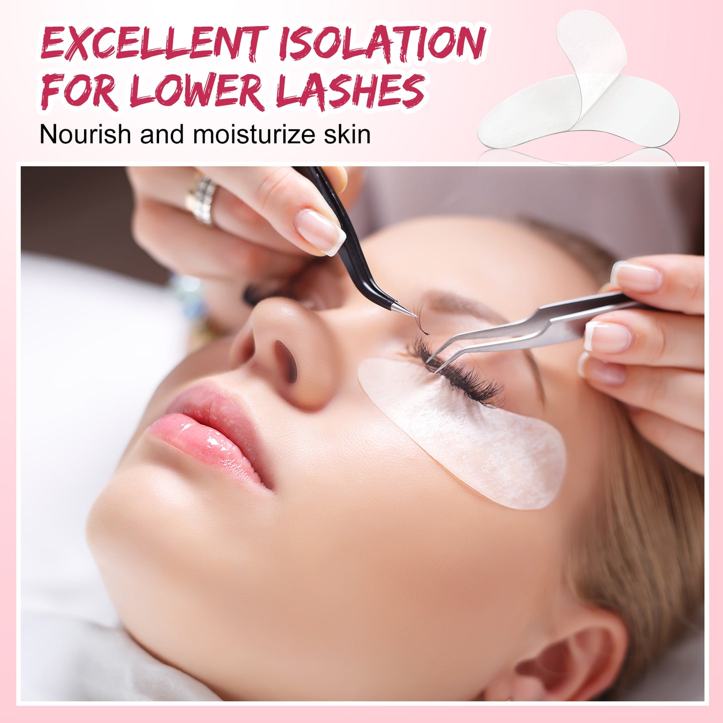 D.FAIRY HYDROGEL EYE PATCH for Eyelash Extension and Facials of All Skin Types