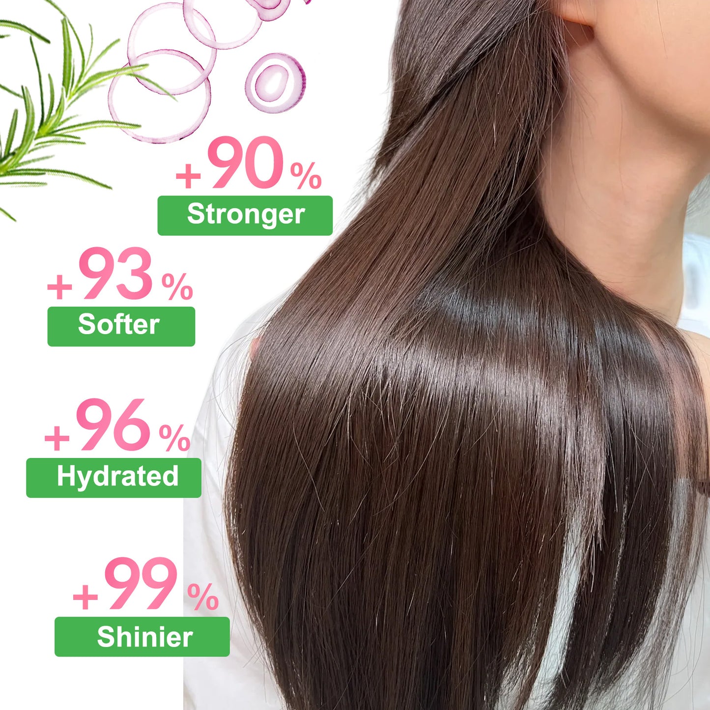UOCASI Onion & Rosemary Hair Treatment Infused With Biotin