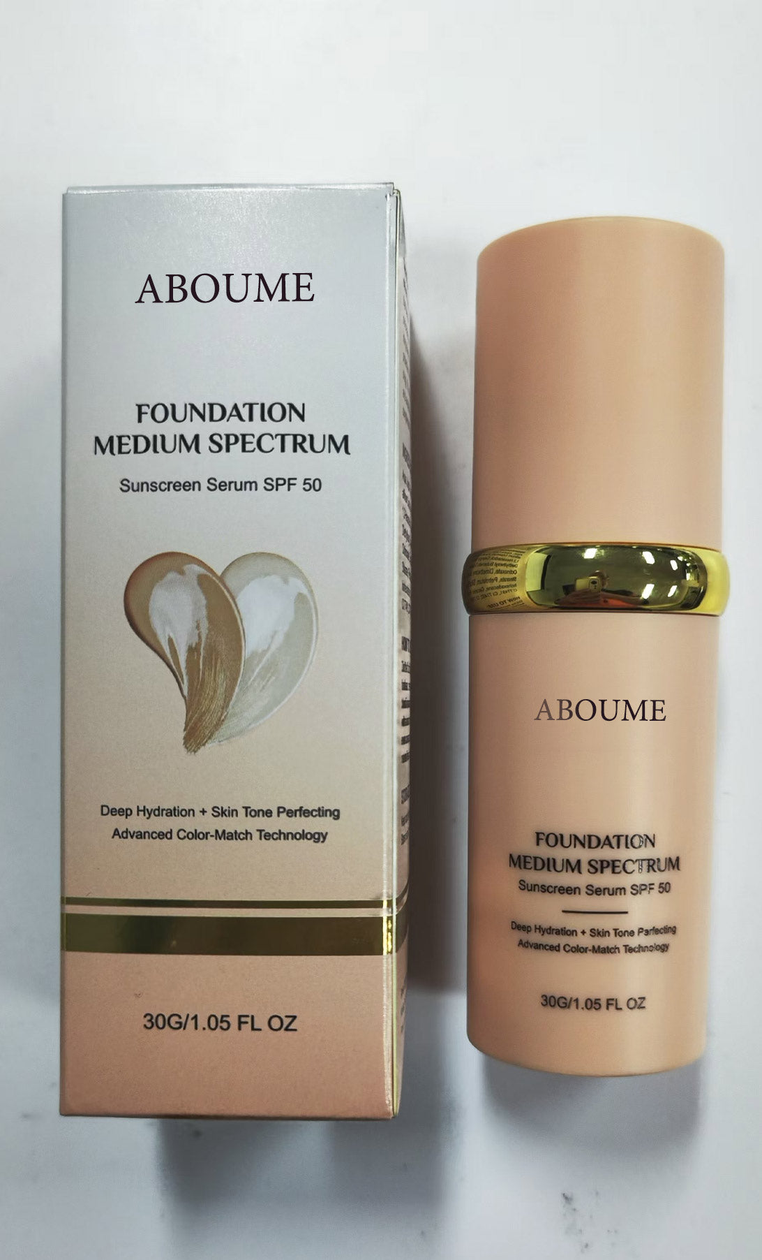 ABOUME FOUNDATIONMEDIUM SPECTRUM SunSCreen Serum SPF 50